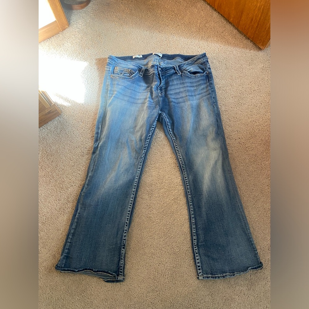 Plus Size Vigoss Heritage Fit Bootcut Size 22 Length 32 Jeans